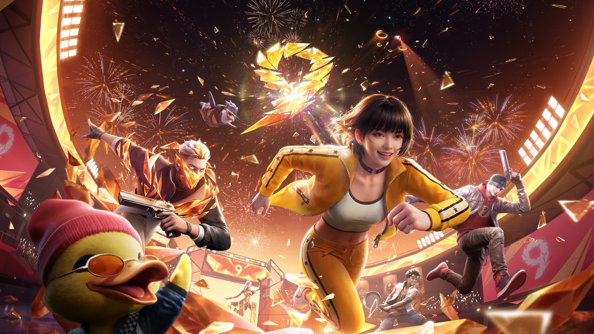 Banner promo top up Free Fire diamond murah di ORVIXA GAMING